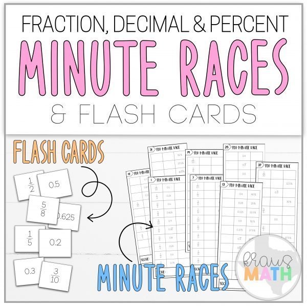 Kraus Math - These flash cards and minute races are great...