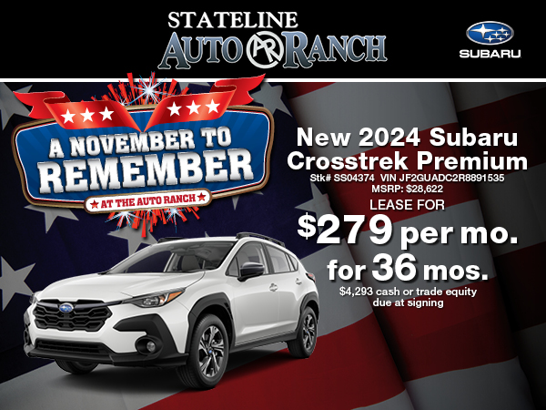 The 2024 Subaru Crosstrek... - Stateline Auto Ranch Subaru | Facebook