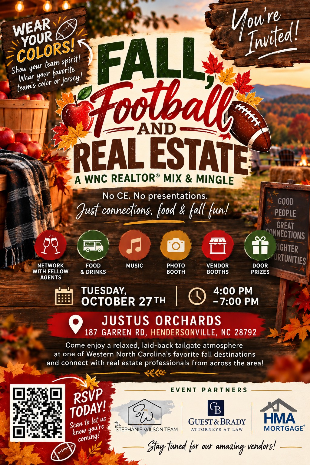 Fall, Football & Real Estate Mix & Mingle
