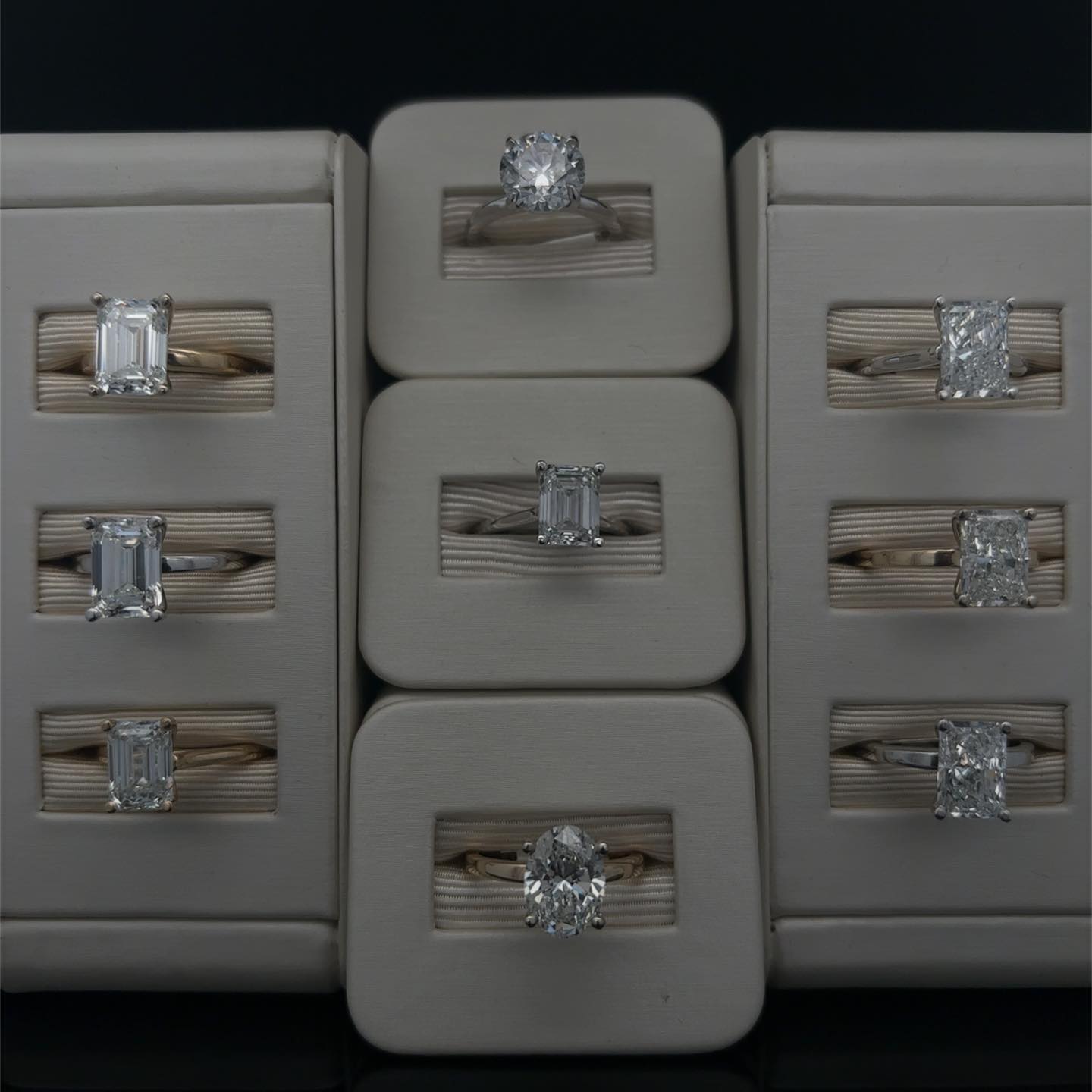 Natural diamond engagement ring for sale