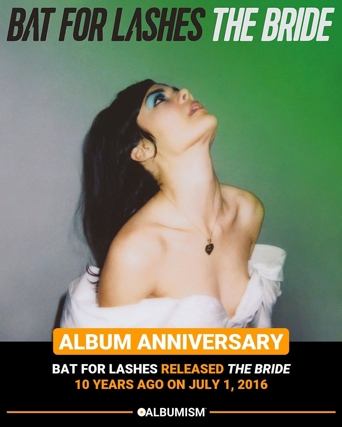 Happy 10th Anniversary to Bat For Lashes' fourth studio album 'The