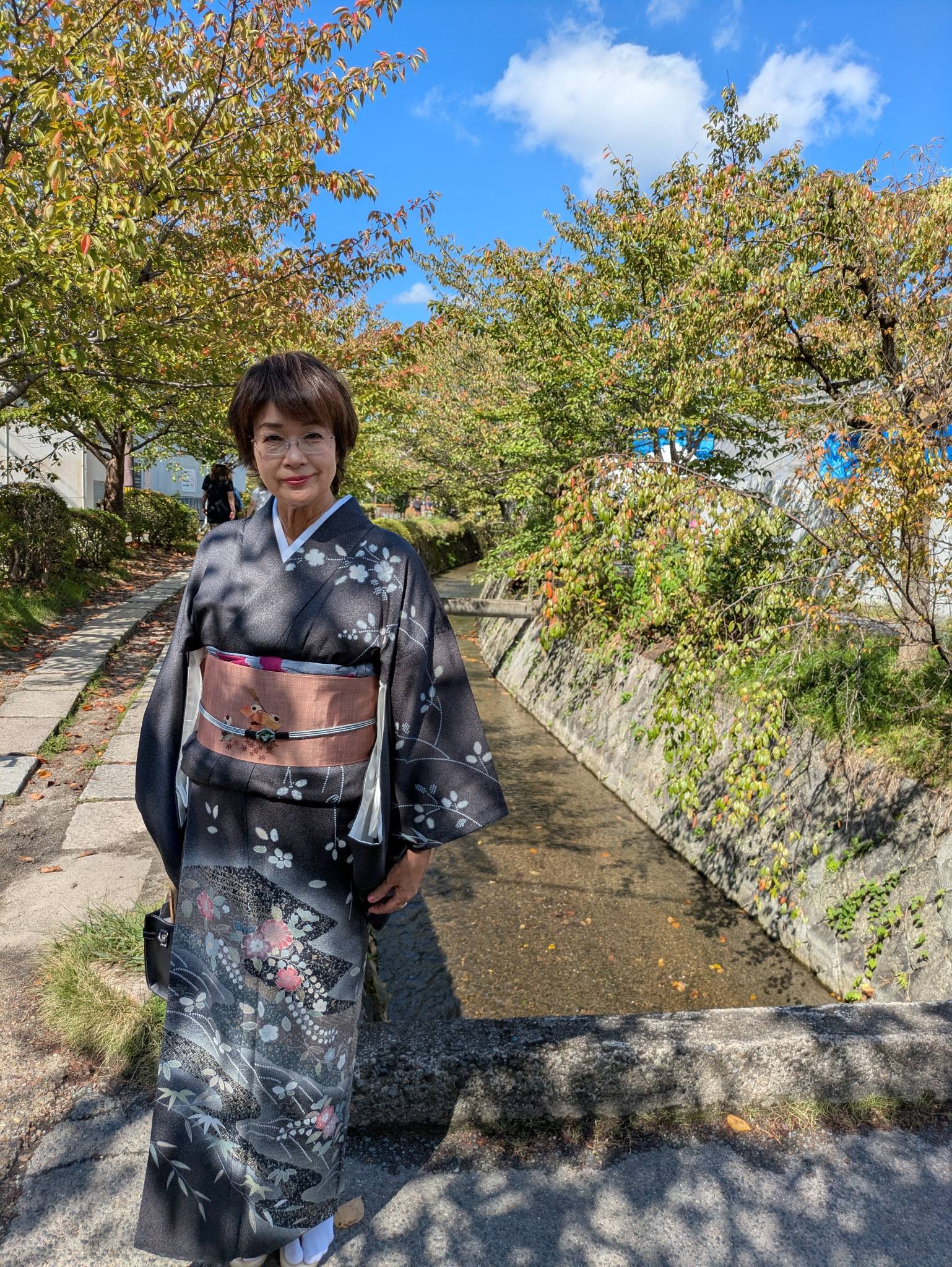 ヤフオクで落とした未仕立て袋帯。両端が閉じていないがサイドは縫って