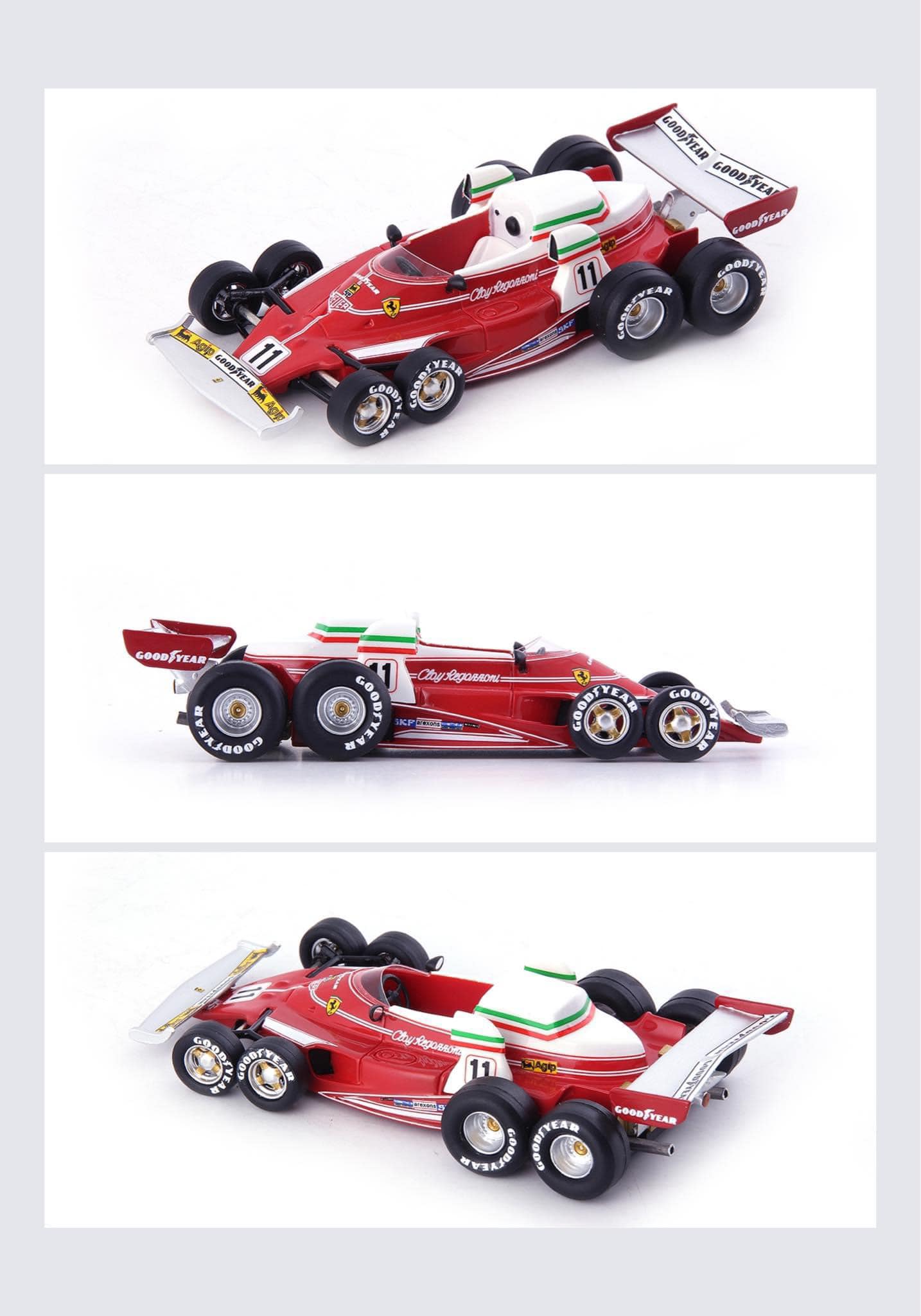 The Reds - 1976 - Ferrari 312 T8 by AutoCult in 1/43 scale. Based