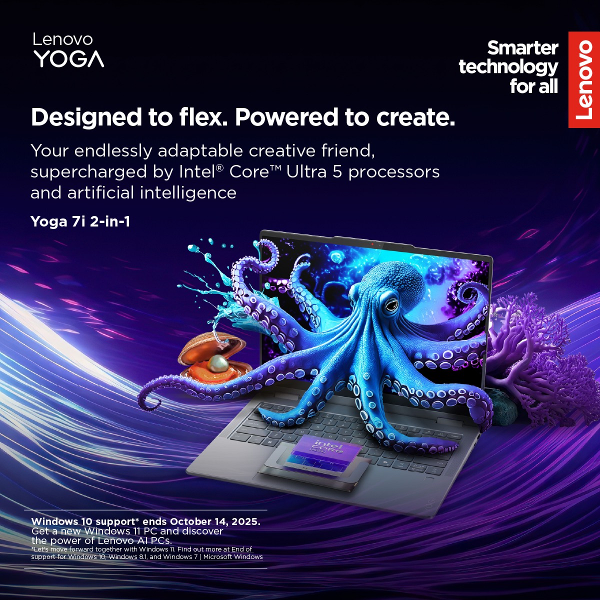 Lenovo - Powered by Intel® Core™ Ultra processors and advanced AI, the ...