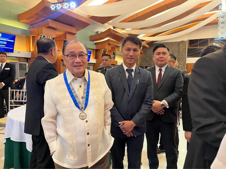 ONE News - LOOK: MVP Group Chairman Manny V. Pangilinan is...