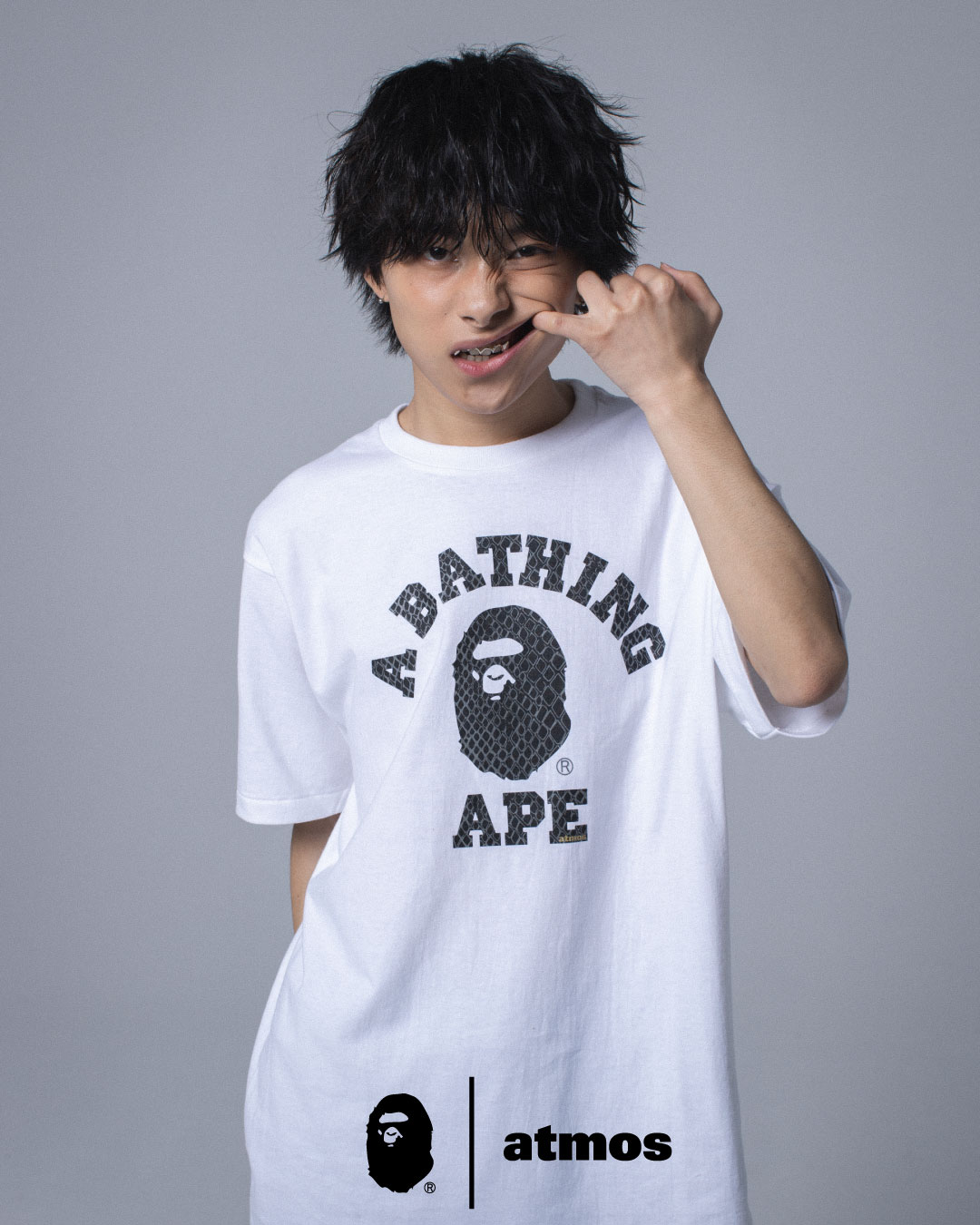 5/3(SAT) RELEASE A BATHING APEⓇ | atmos G-SNK COLLEGE TEE atmos25 