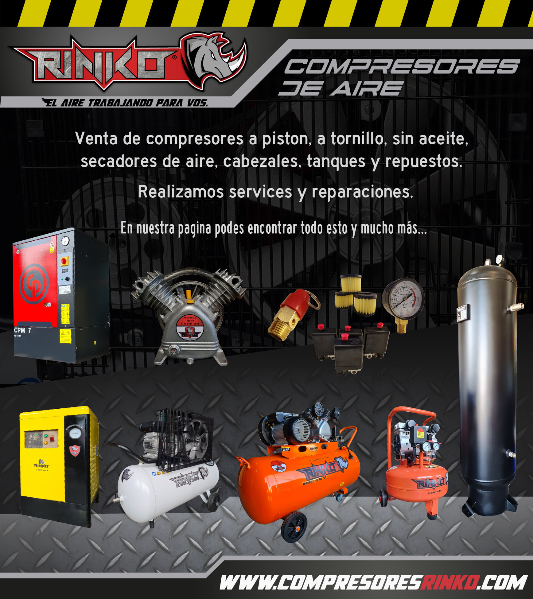 Compresores De Aire - RINKO - Buenos Aires Arg. - Somos COMPRESORES ...