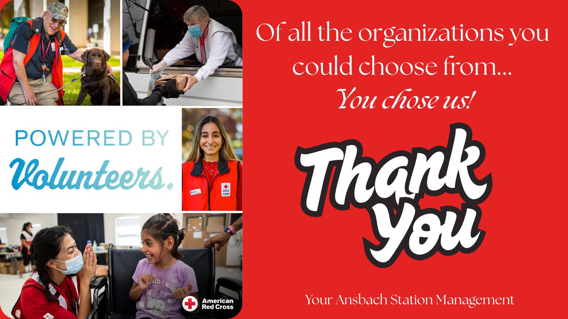 The American Red... - The American Red Cross- USAG Ansbach