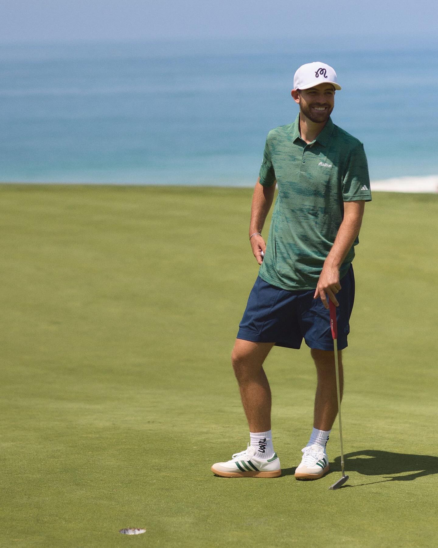 Malbon | adidas Golf as seen on @ryan_ruffels Our latest offering