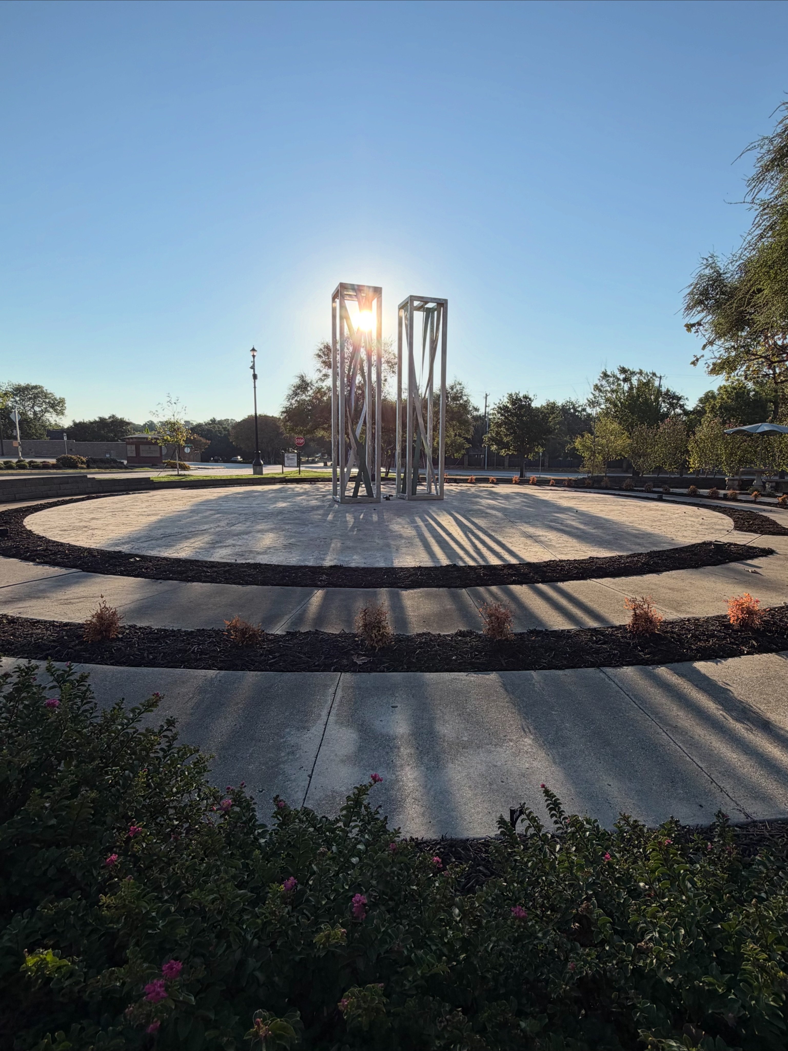 オブジェ We just discovered a 9/11 memorial right here in our area that we