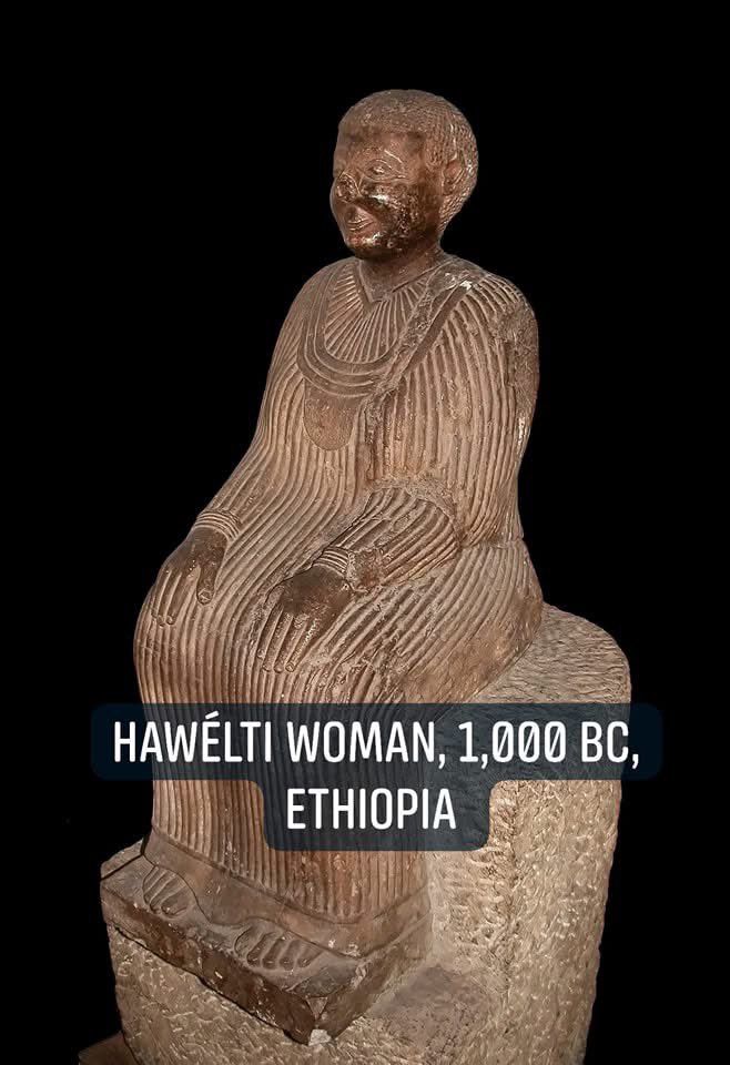 Pan-Africanism - This seated female figure from Hawélti, near Aksum in ...