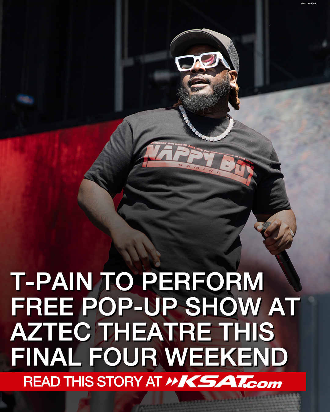 KSAT - The Grammy-award winning singer and rapper is set to perform at ...