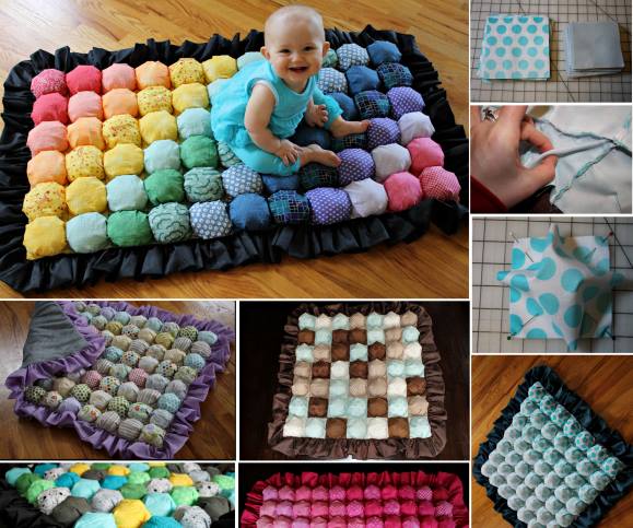 Ideas - https://blogmujer.net/diy-colcha-burbujas-bebe/ | Facebook
