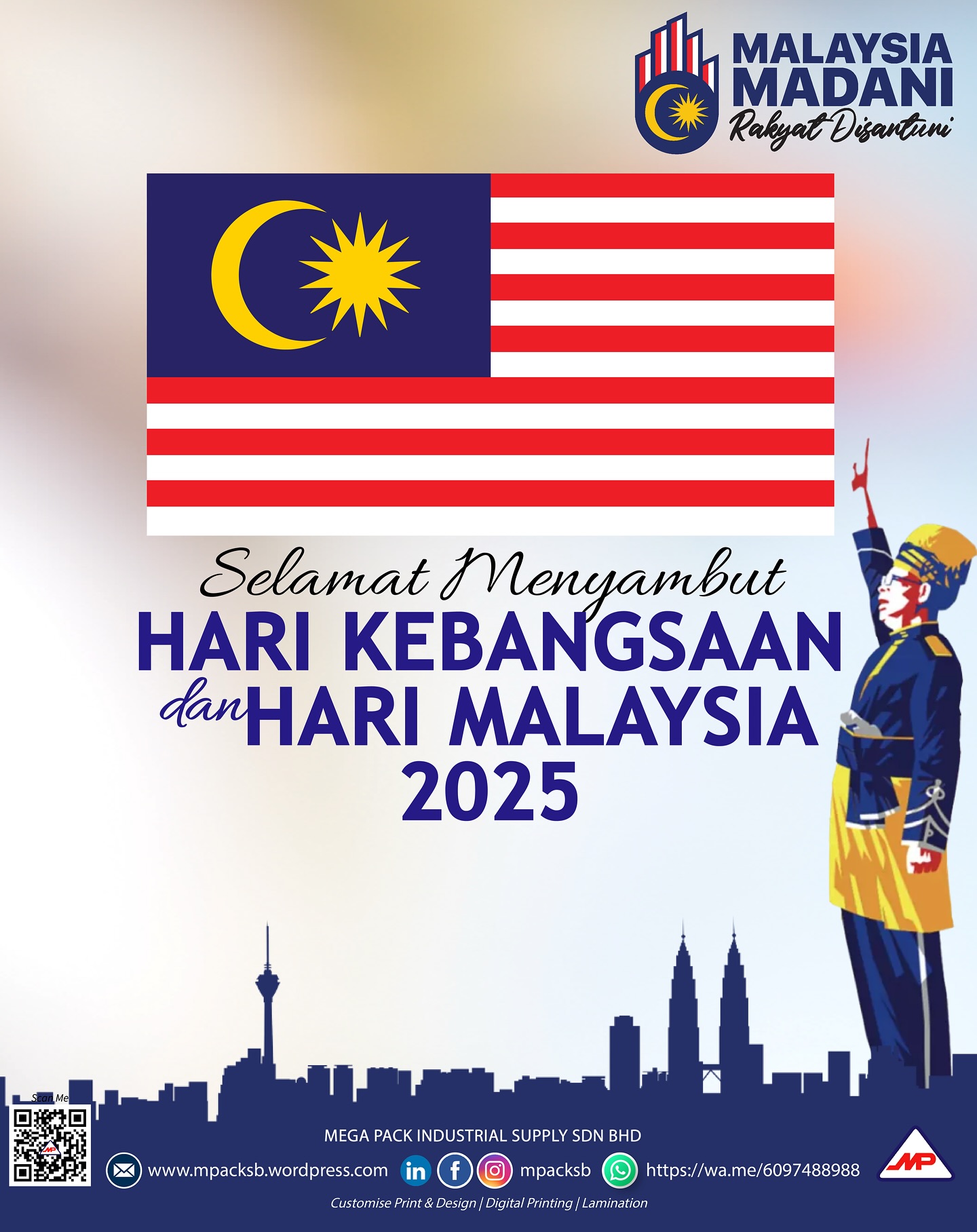 Mega - Selamat Menyambut Hari Kemerdekaan & Hari Malaysia 2025 ...