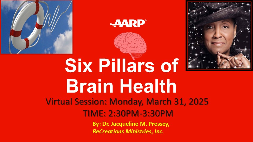 ReCreations - 🙋‍♀️AARP Speakers Bureau Engagement: for March, 2025 ...