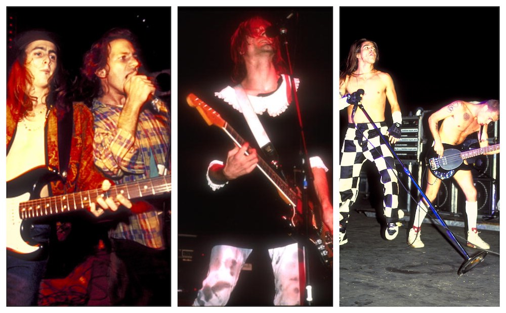 Happy New Year from Red Hot Chili Peppers, Nirvana and Pearl Jam