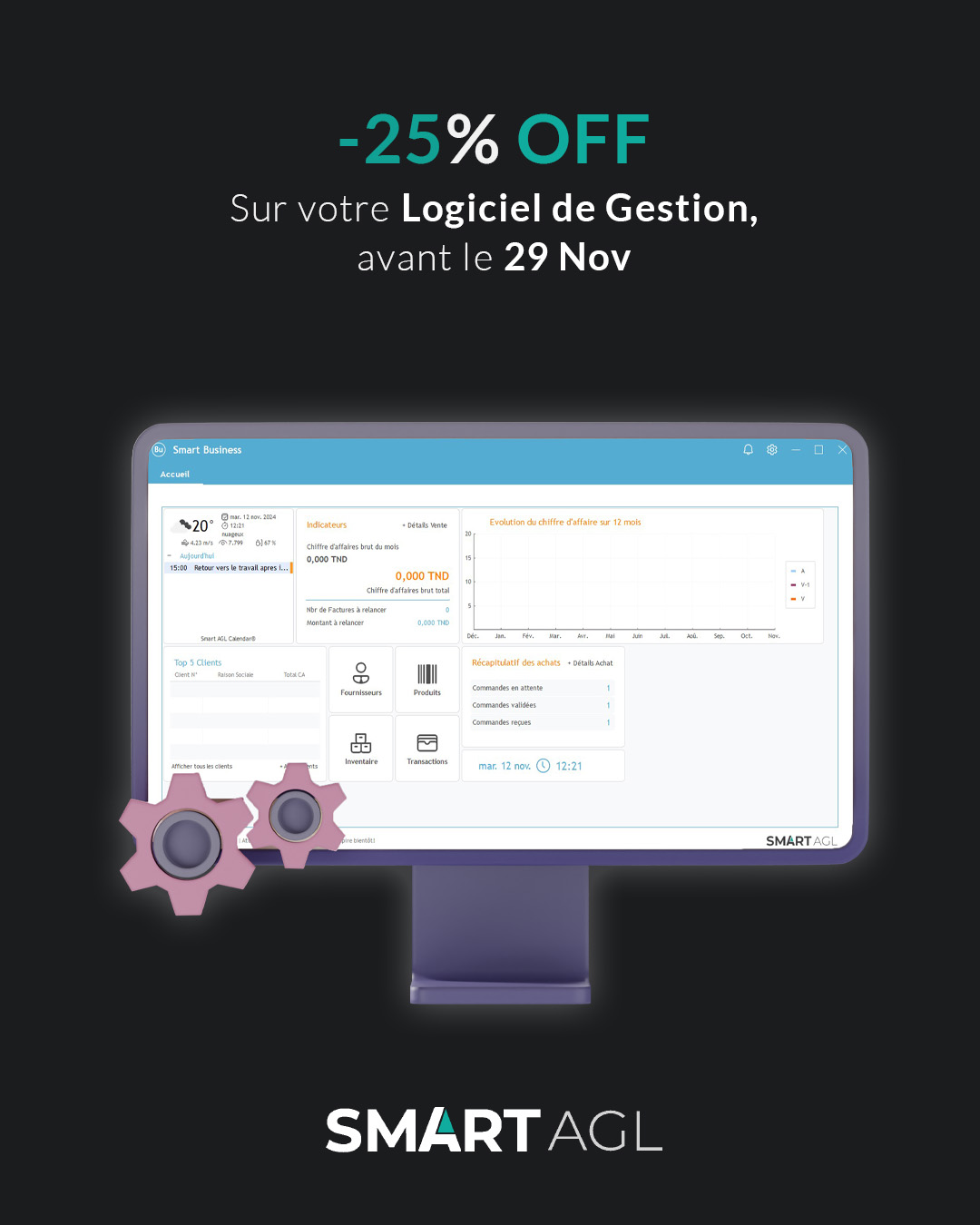 Smart AGL | Menzel Bourguiba