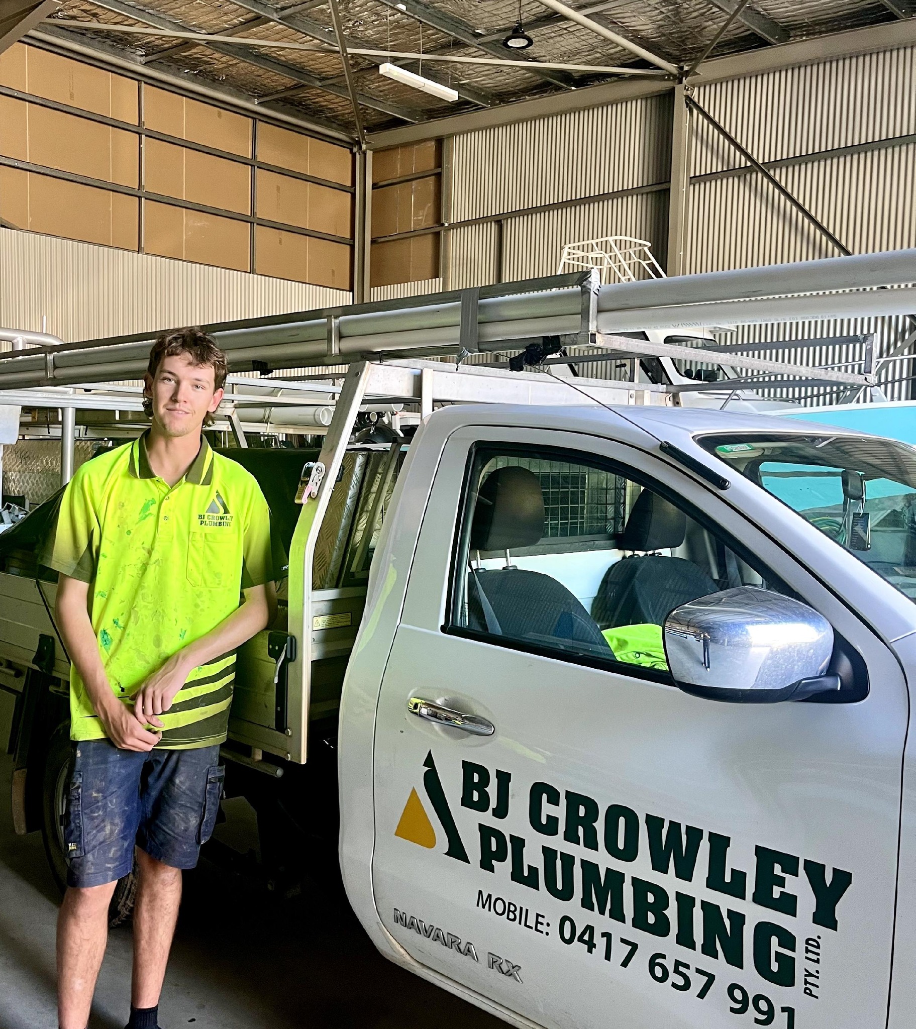 BJ - 🚿 Meet Blair - Our Newest Plumbing Apprentice! 👷‍♂️ We’re excited