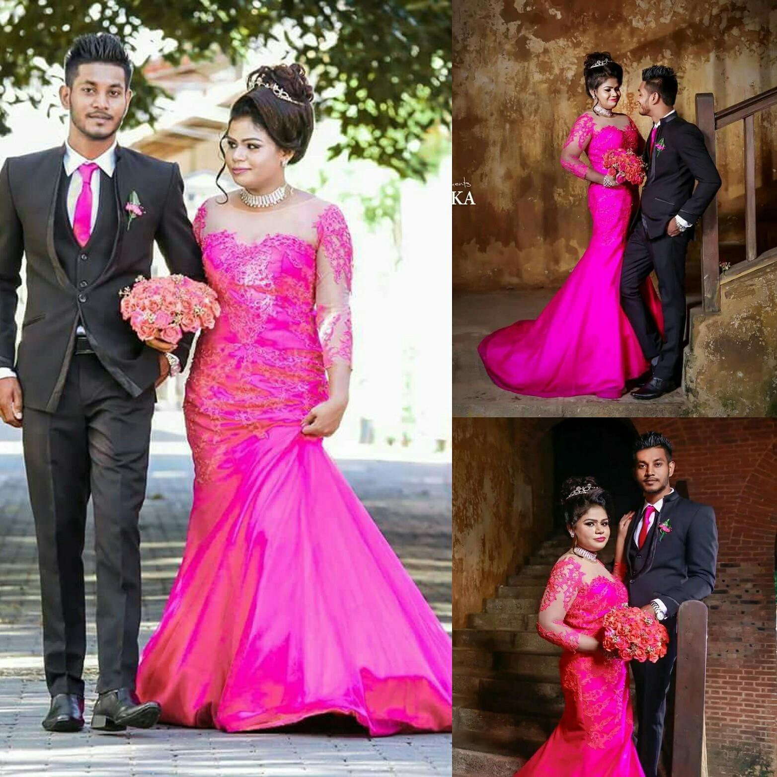 Ruvini Makalanda: Going-away dress