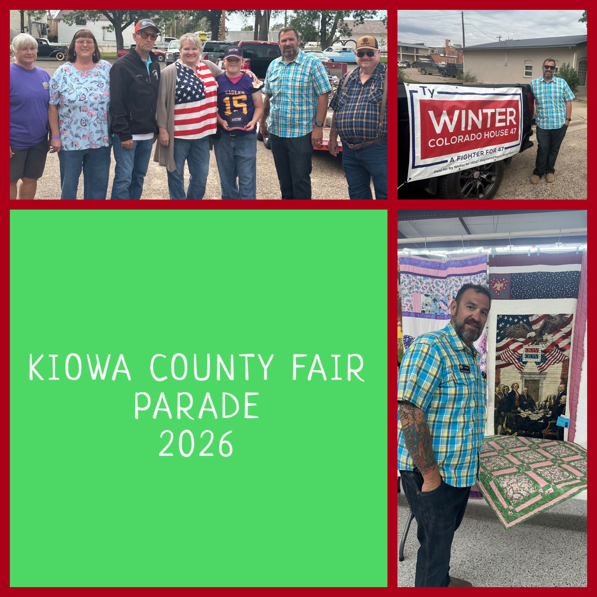klowa county co fair Great time at the Kiowa Parade🇺🇸#TyHD47 Menge:9 STÜCK