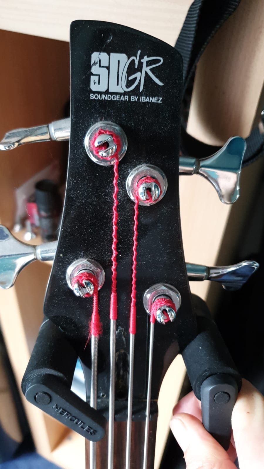 What is the story behind the 1996 Ibanez prototype bass?