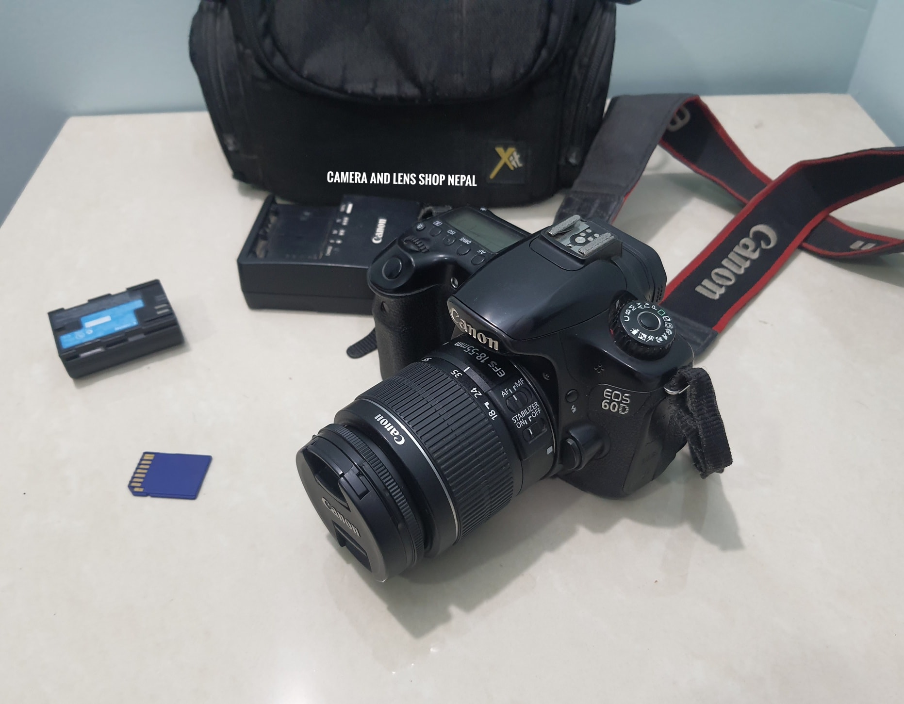 Canon EOS 60D test shot with 18-55mm lens