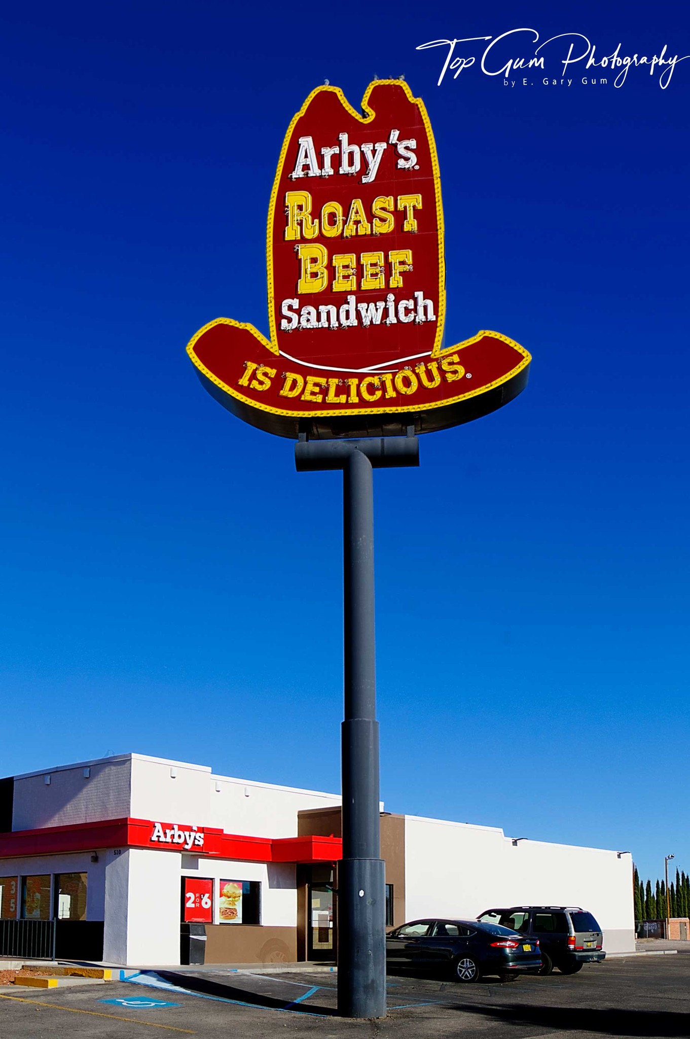Arby's sign in Tulsa! When Arby's first opened in 1964, its