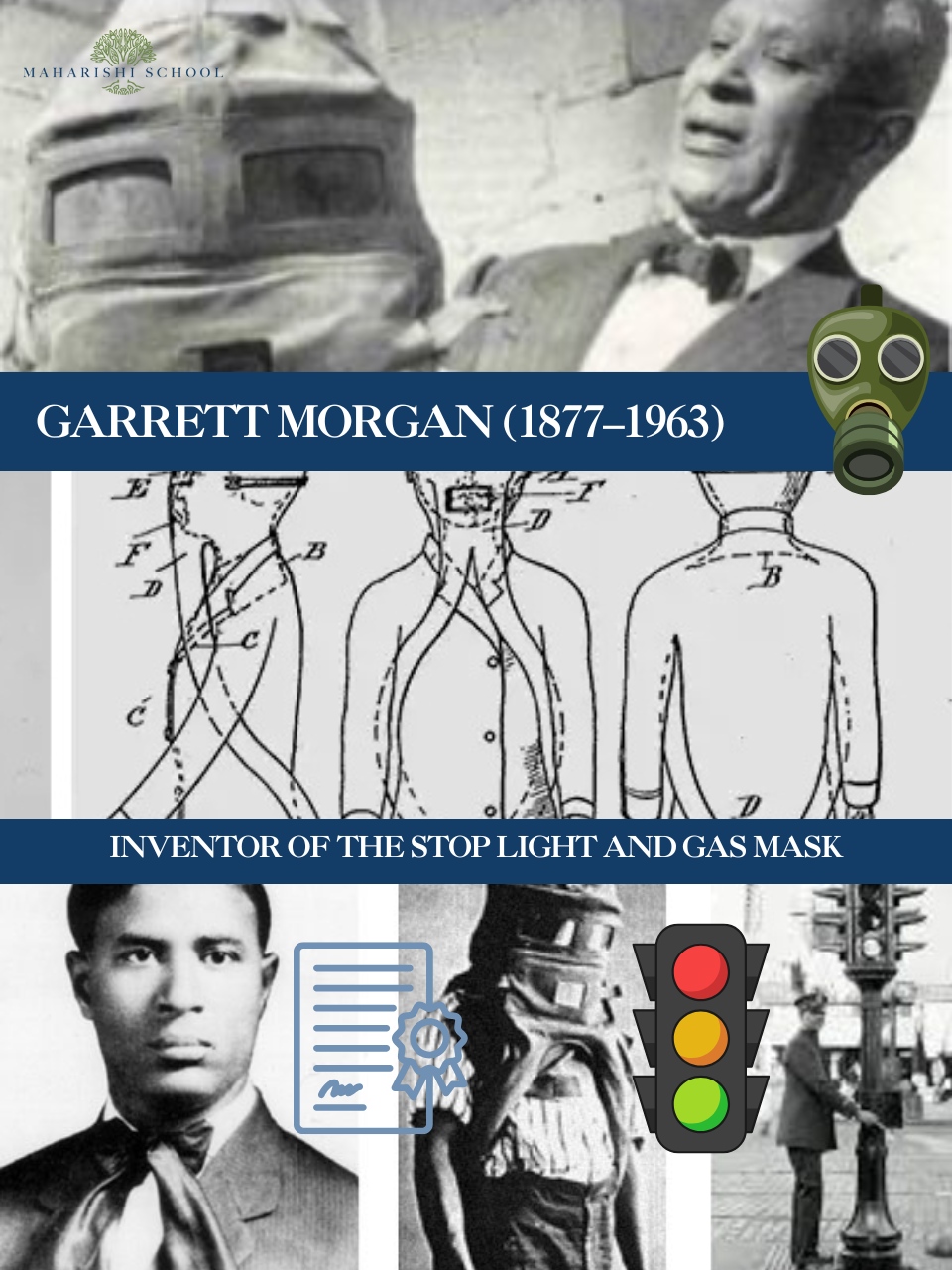 Maharishi School Iowa - 🚦 Did you know Garrett Morgan, a brilliant ...