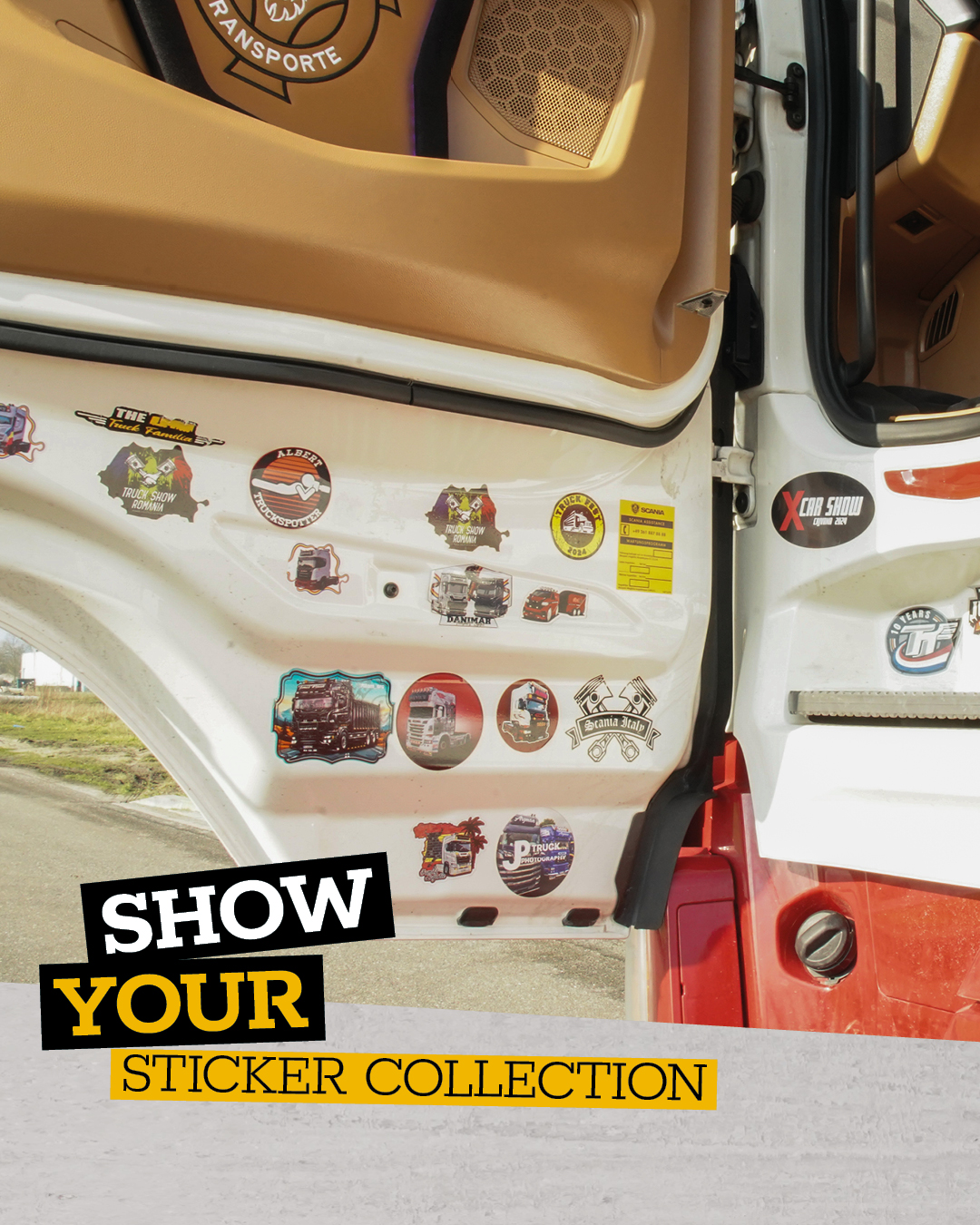Truckjunkie - Show your sticker collection 📷 How many do you have?! 🤩 ...