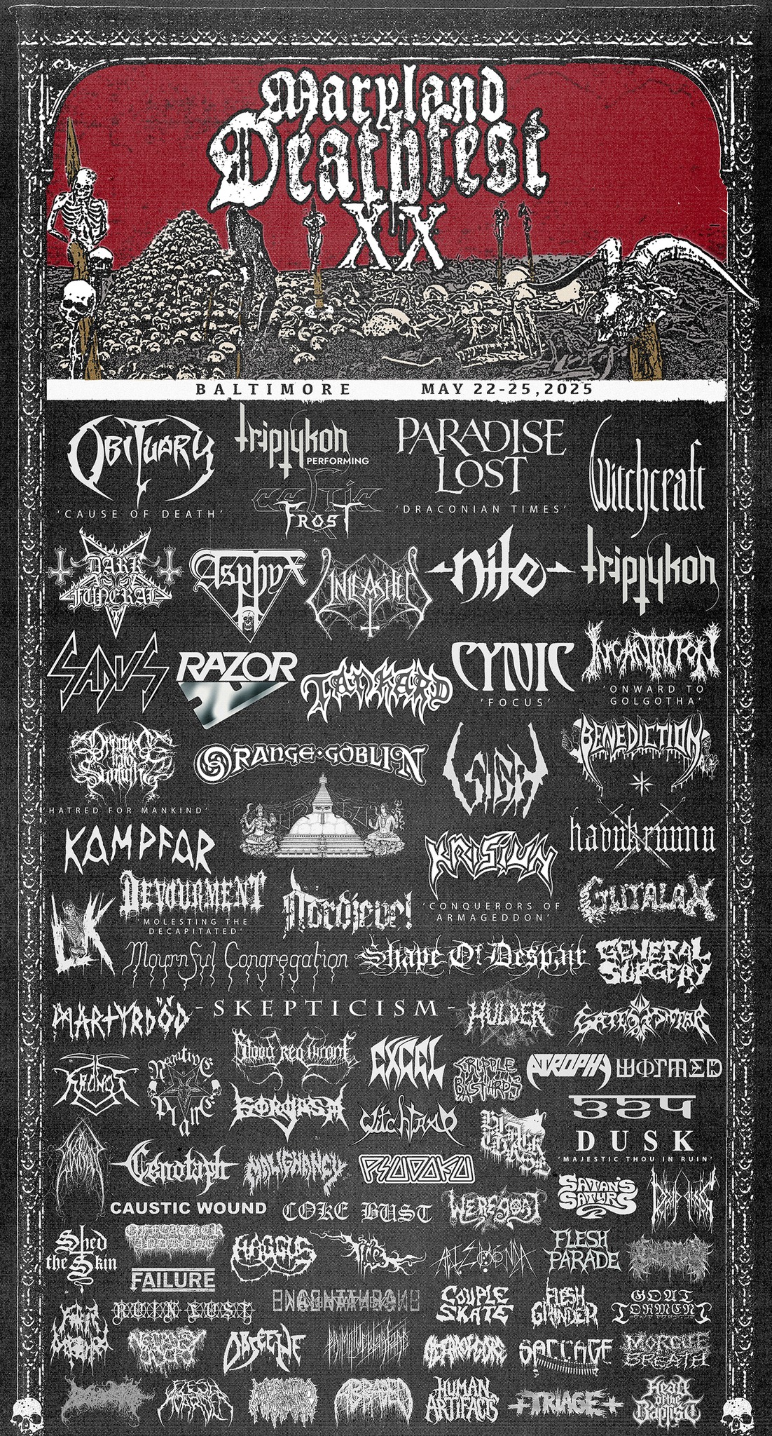 More bands have been confirmed for MDF 2027! The Kovenant (Norway