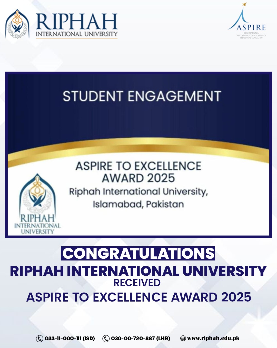 Department of Physics, Riphah International University Islamabad