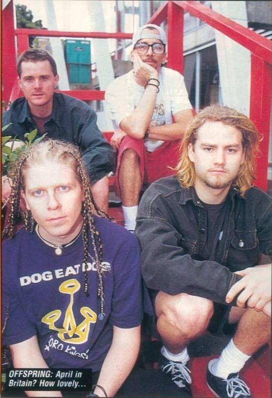The Offspring 1995 #theoffspring #punkrock #skatepunk #poppunkmusic