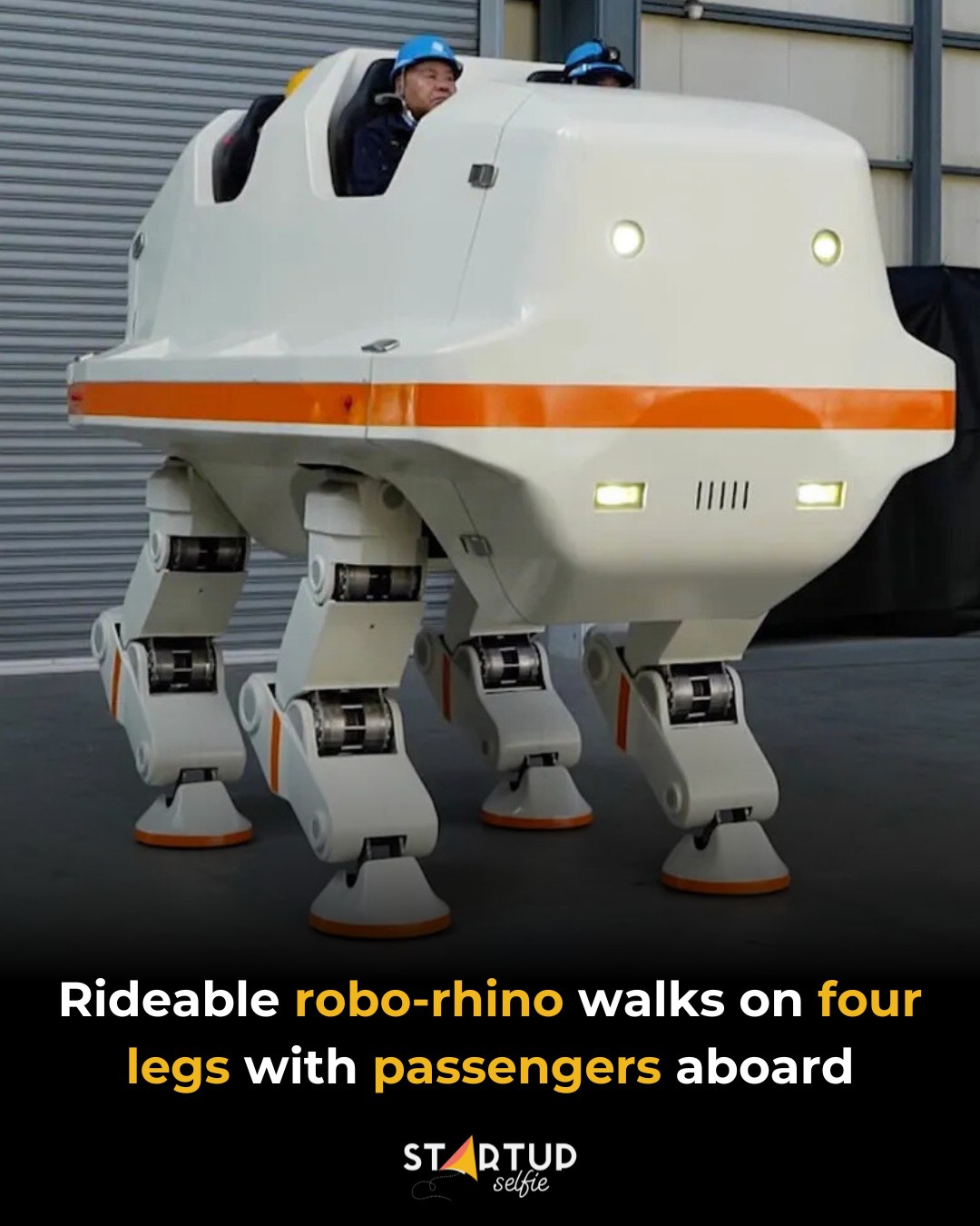 Startup - One of the most eye-catching exhibits at the Japan Mobility ...