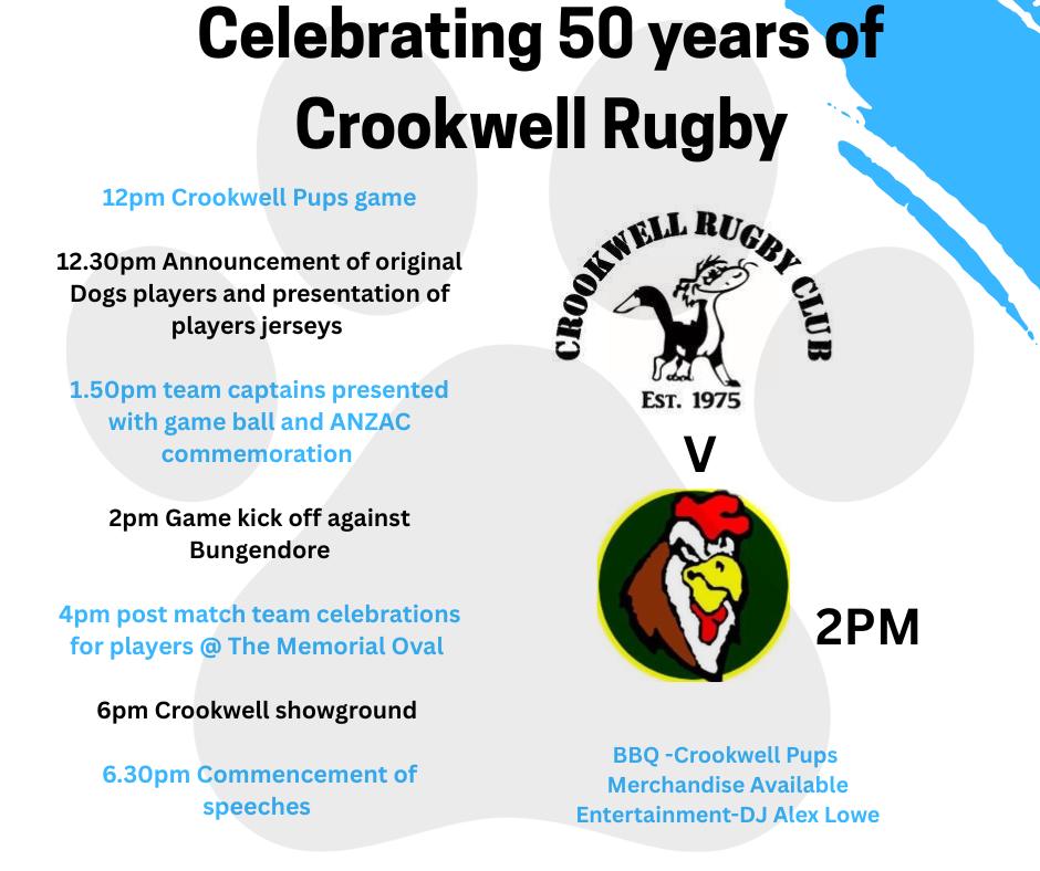🐾 WE'RE GETTING EXCITED FOR... - Crookwell Dogs Rugby Club | Facebook