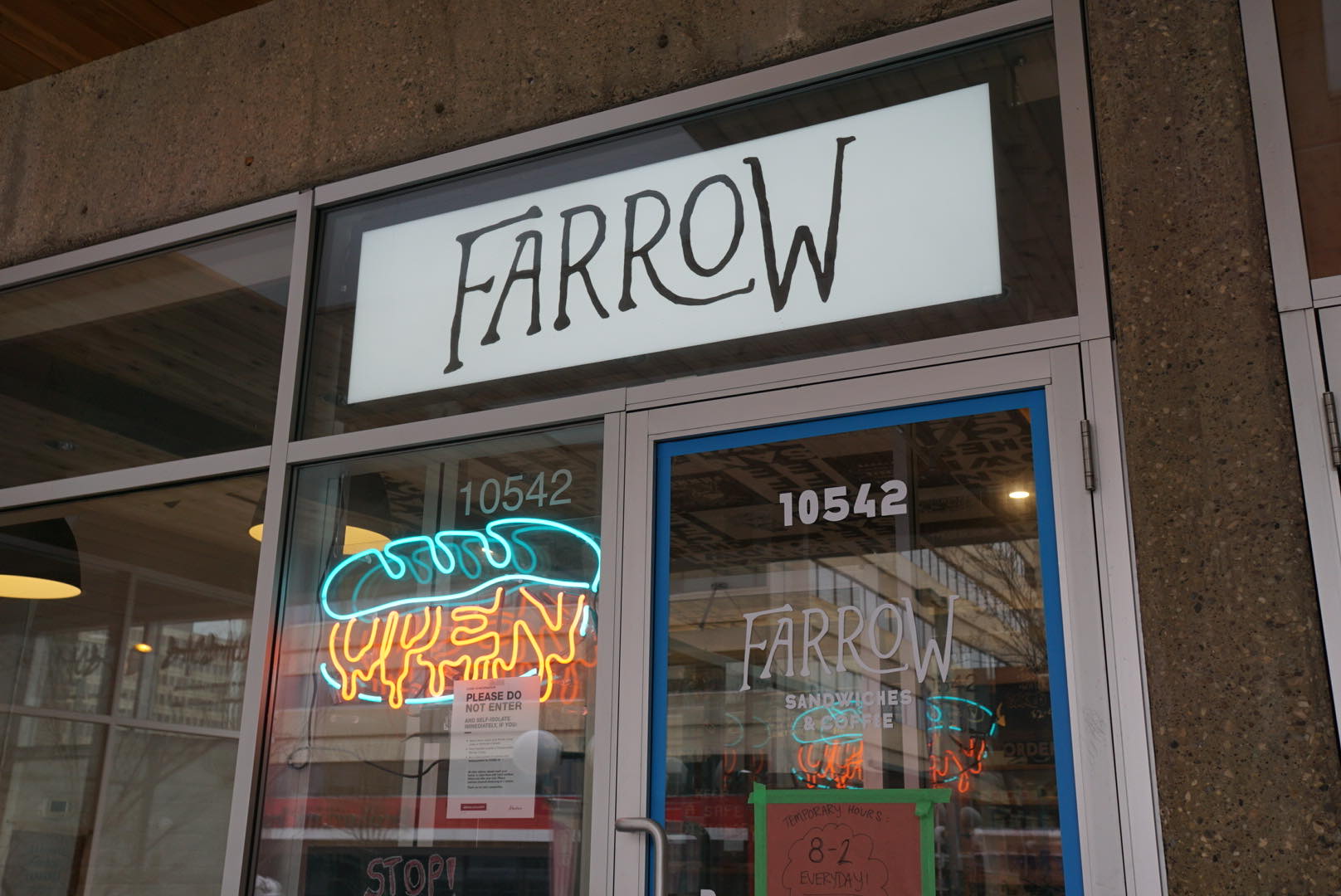 Farrow Sandwiches Jasper Ave | Edmonton AB