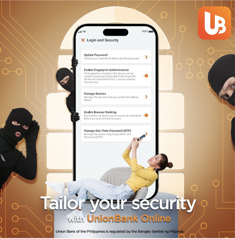 Union - Feel protected 24/7 with UB Online. 😌 Customize your security ...
