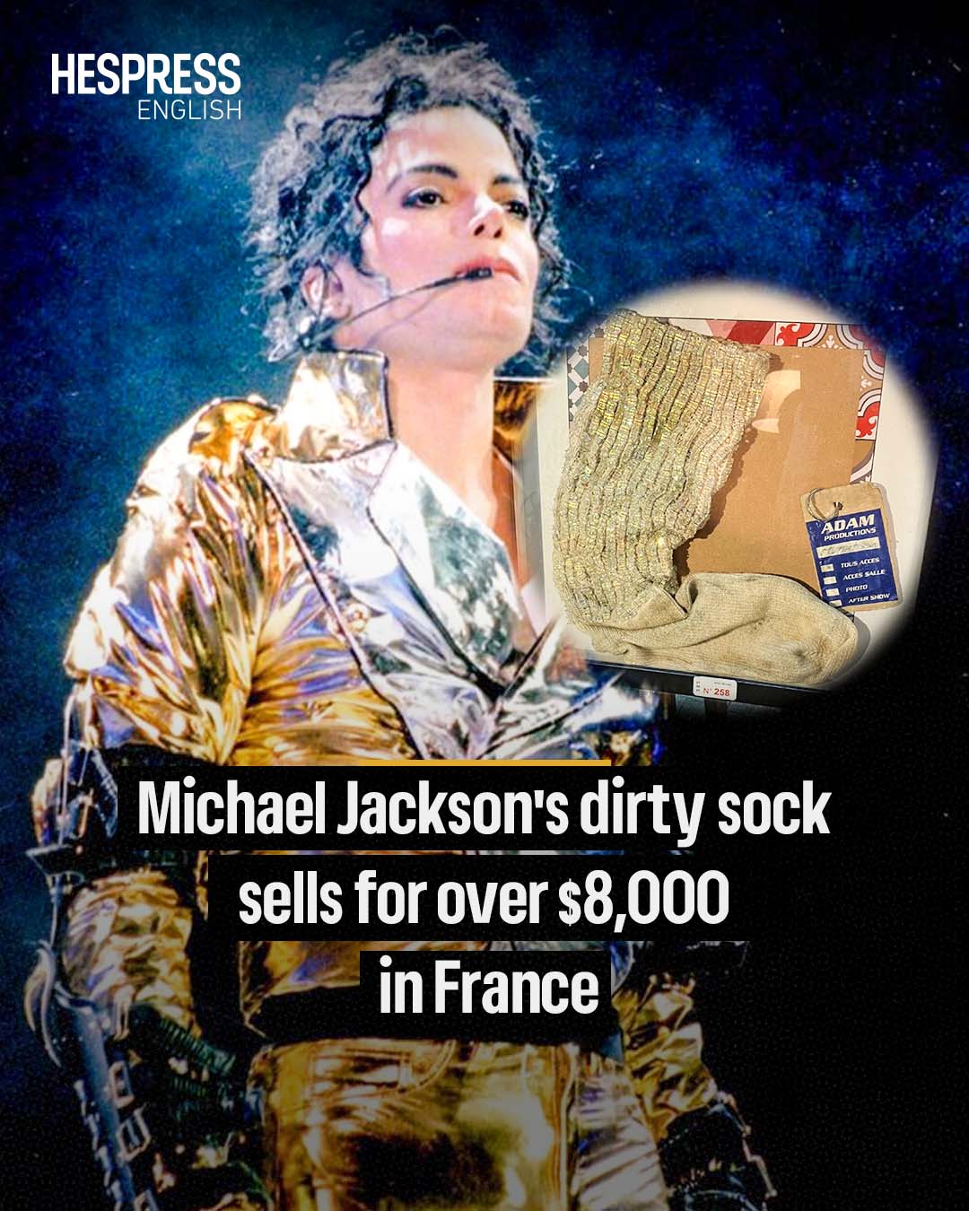 Michael Jackson's Swarovski encrusted glove worth about $175,000