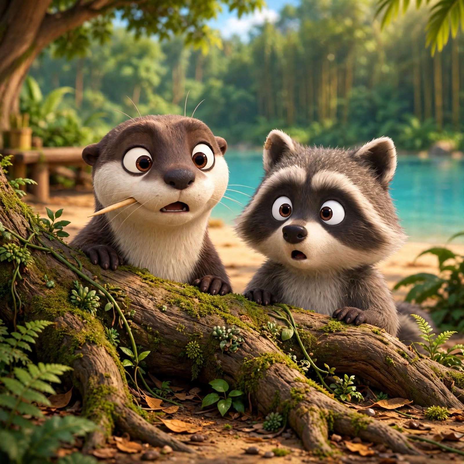 Best jungle adventure ever 😂 #AnimatedAnimals #CuteAnimation # ...