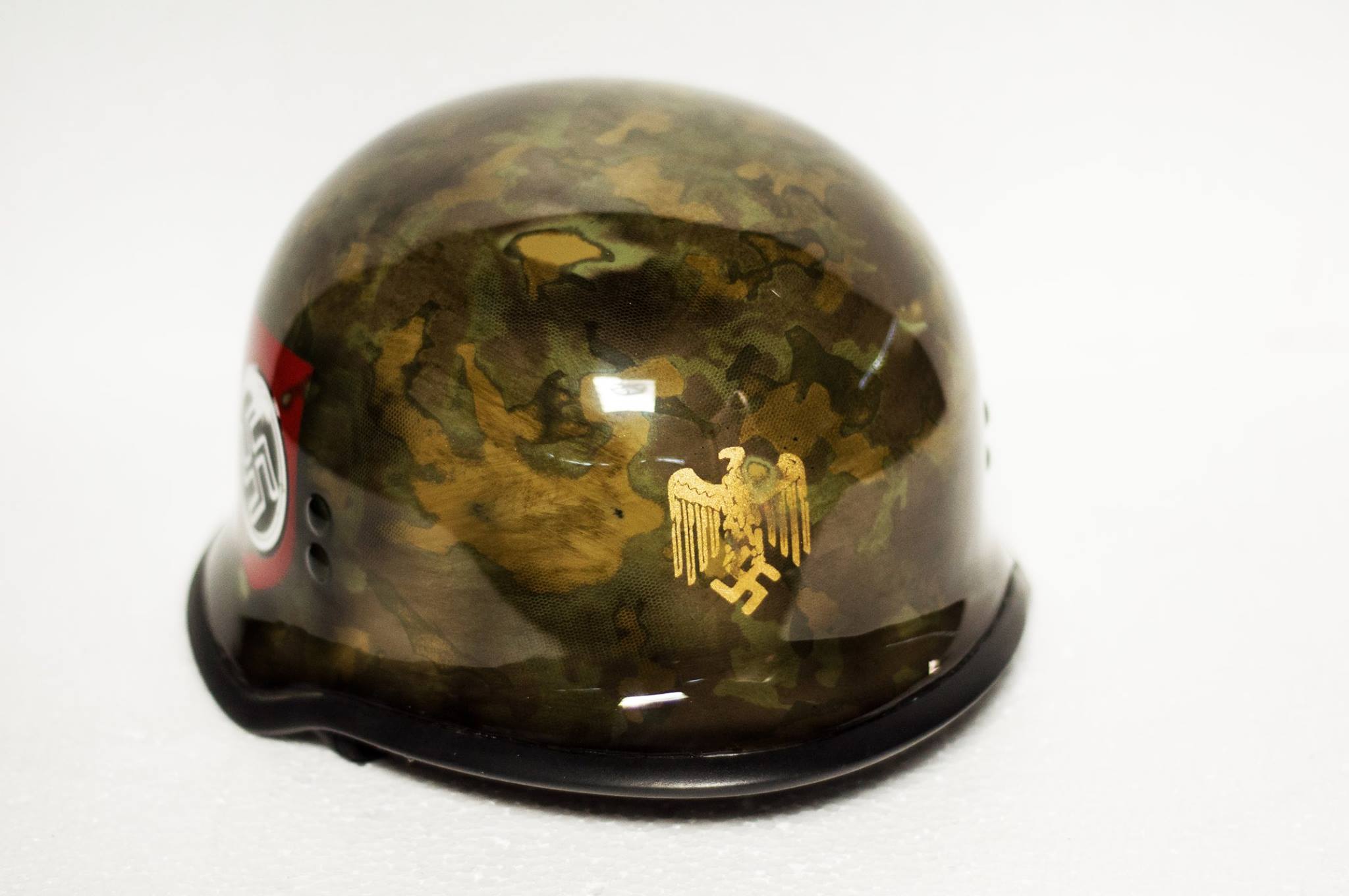 german military motorcycle helmet Micro DOT Mayhem Style Our D.O.T WWII GERMAN NSKK 1ST PATTERN