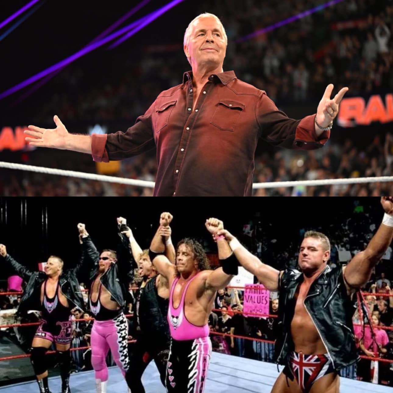 Bret Hart is the only remaining member of the Hart Foundation 