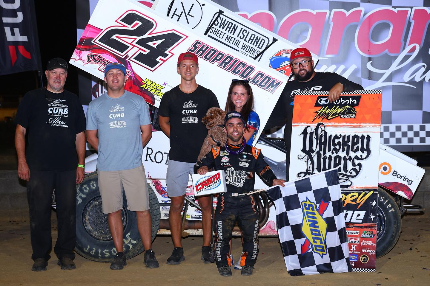 Racing - WHAT A DAY: Rico Abreu Adds 10th High Limit Win in Nail-Biting ...