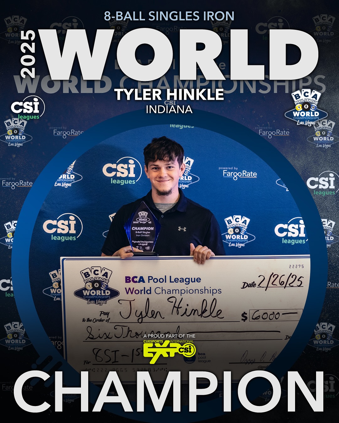 BCA Pool League - 🏆 A historic year for 8-Ball at the 2025... | Facebook