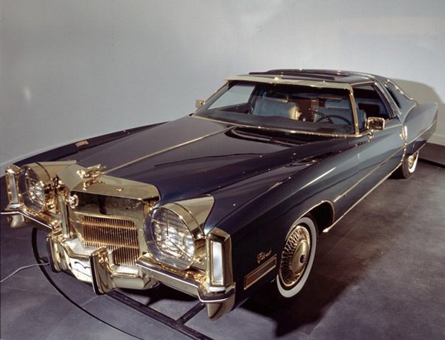 Isaac hayes gold plated cadillac hi-res