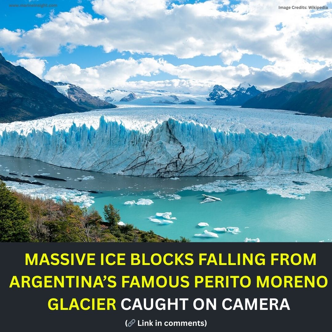 Marine - Huge ice chunks as tall as 70 meters, roughly the height of a ...