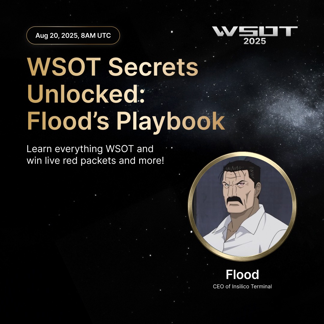 Bybit - 🚀 We're LIVE! Join WSOT legend Flood as he... | Facebook