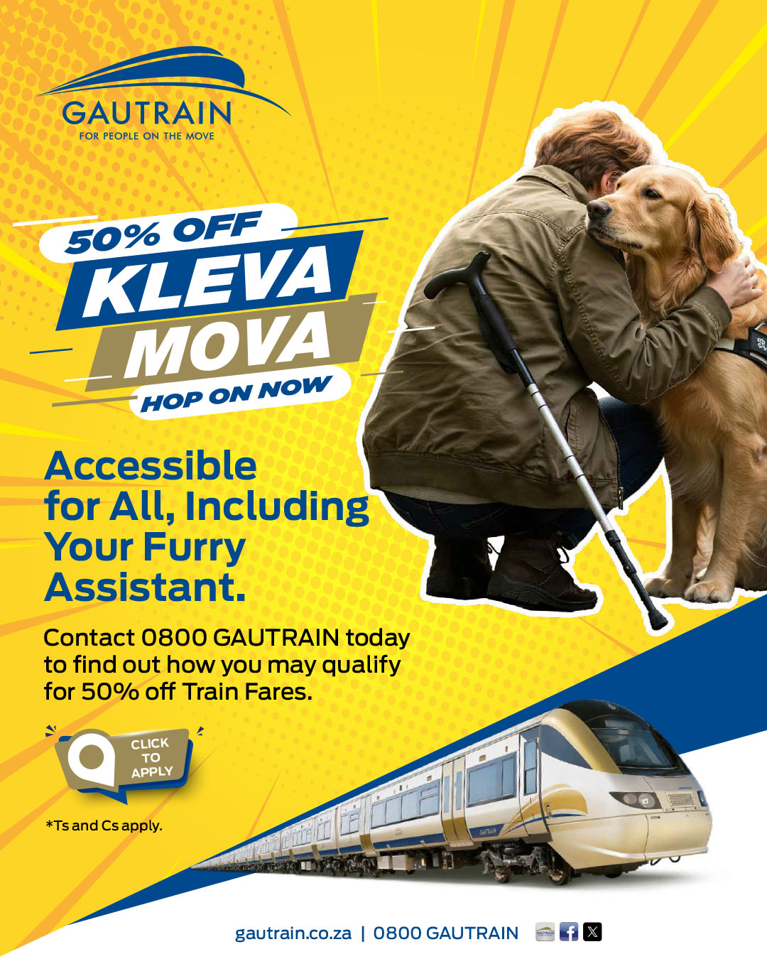 Gautrain - Accessible for all, including your furry friend. Recipients ...