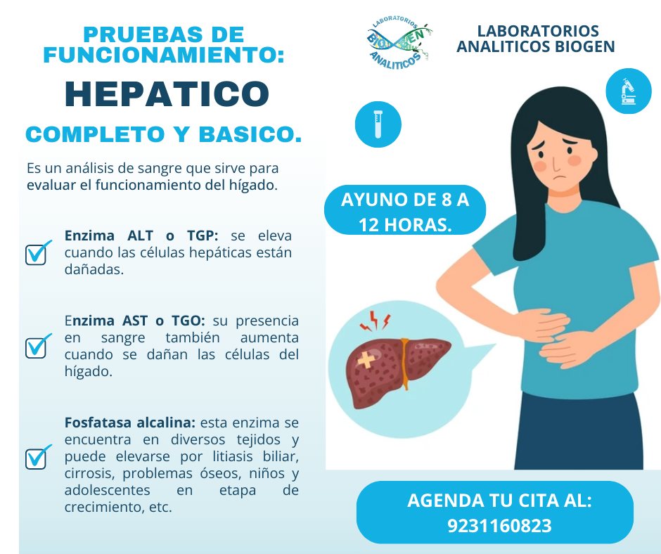 Laboratorios - El Perfil Hepático es un examen de sangre en el que se ...