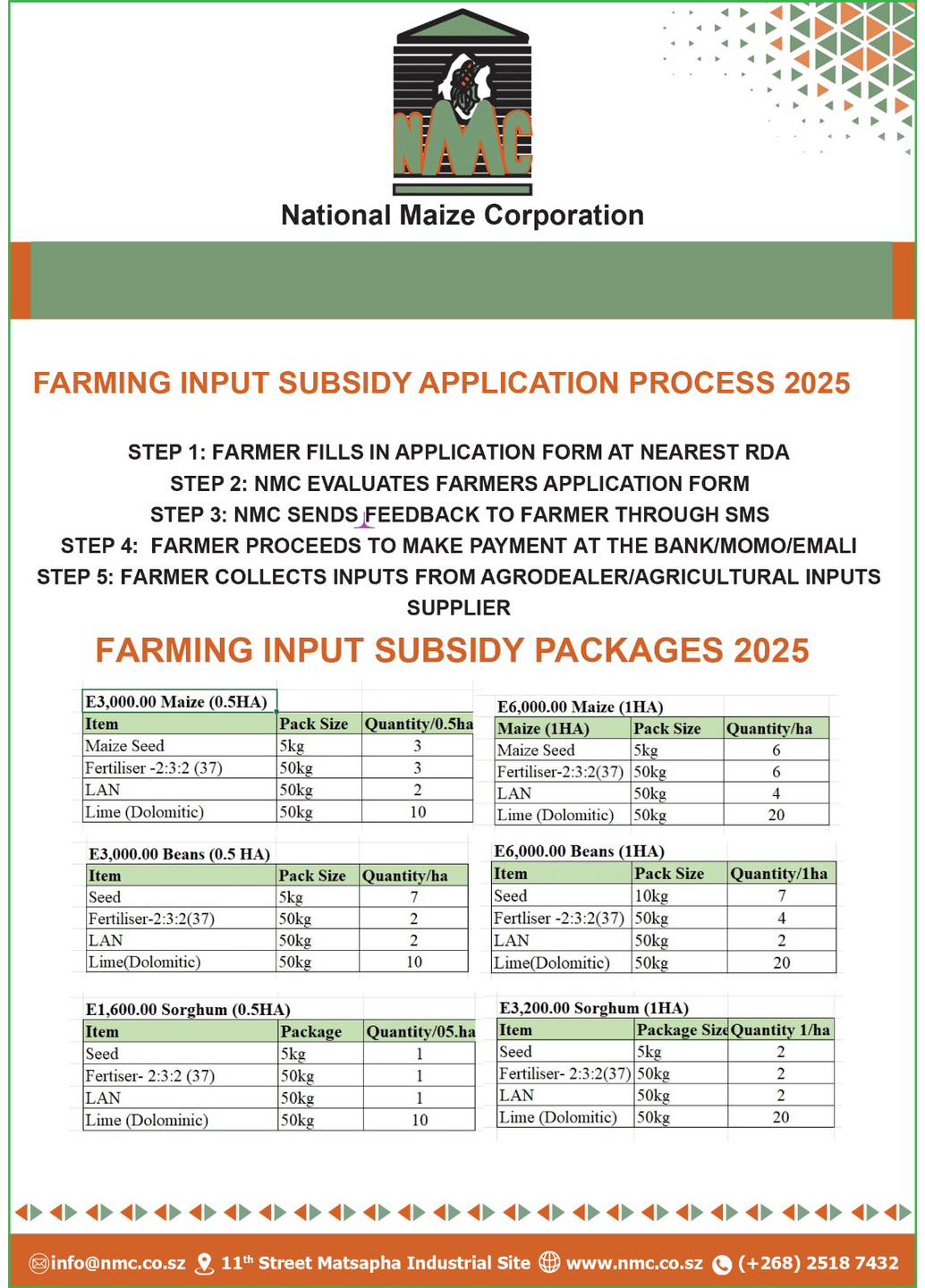 Good news for farmers!... - National Maize Corporation | Facebook