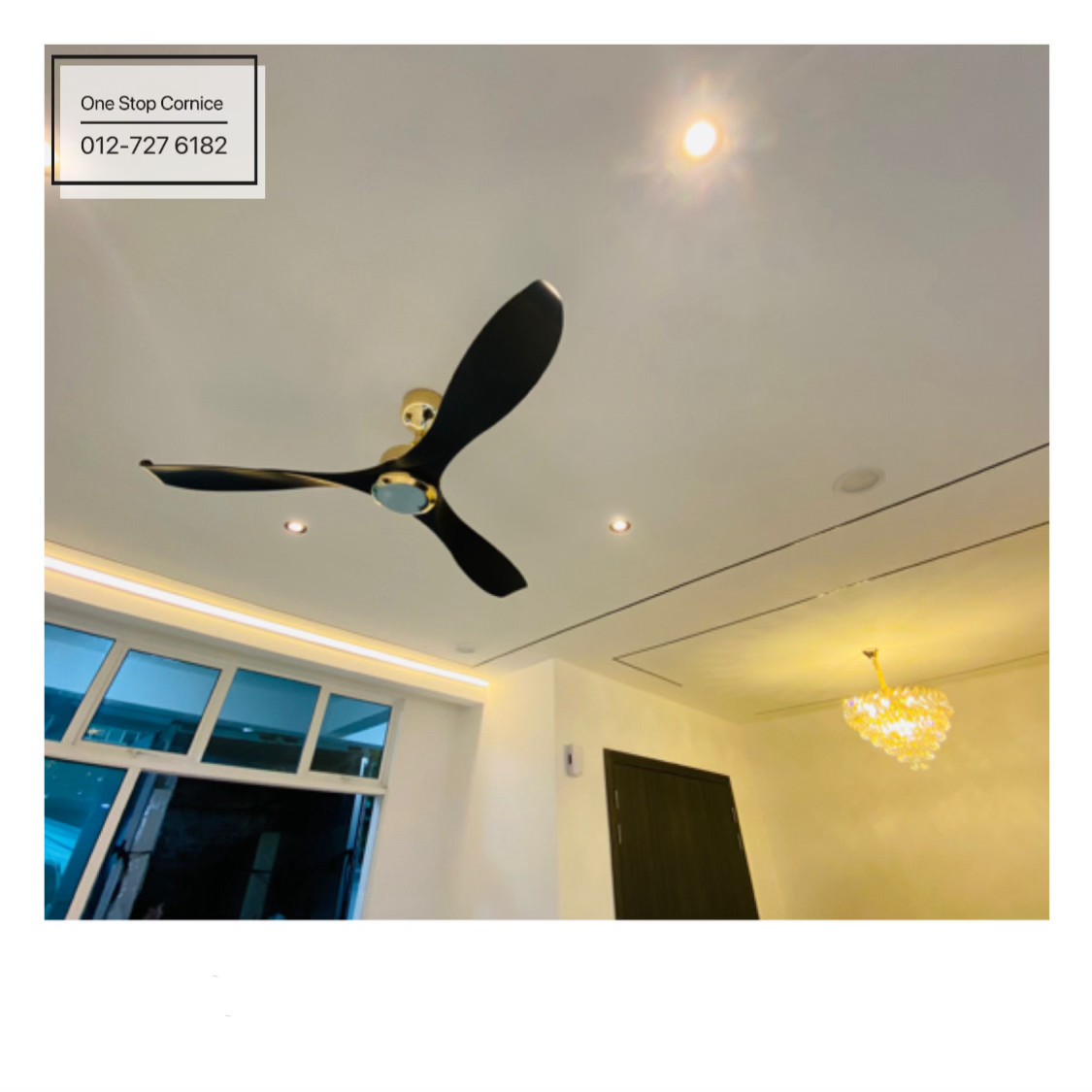 💥 Super Offer Plaster Ceiling + Wiring + Led Downlight Completed : No ...