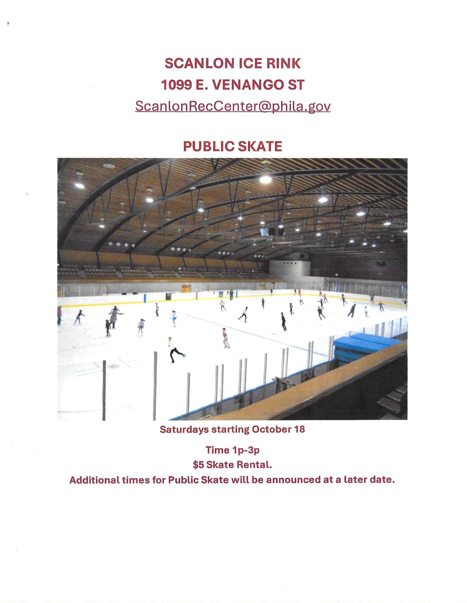 Scanlon Recreation Center & Ice Rink | Philadelphia PA